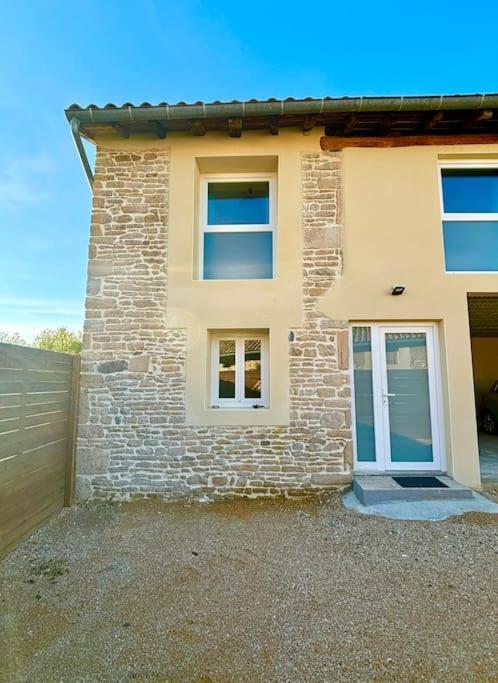 Grange Renovee En Duplex Idealement Situee Креш-сюр-Саон Экстерьер фото